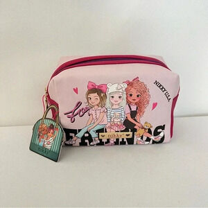 Nikky By Nicole Lee Cosmetic Pouch Bag Best Friends